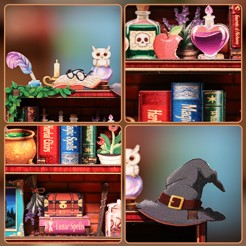 Magic Bookshelf | Mini Book Nook