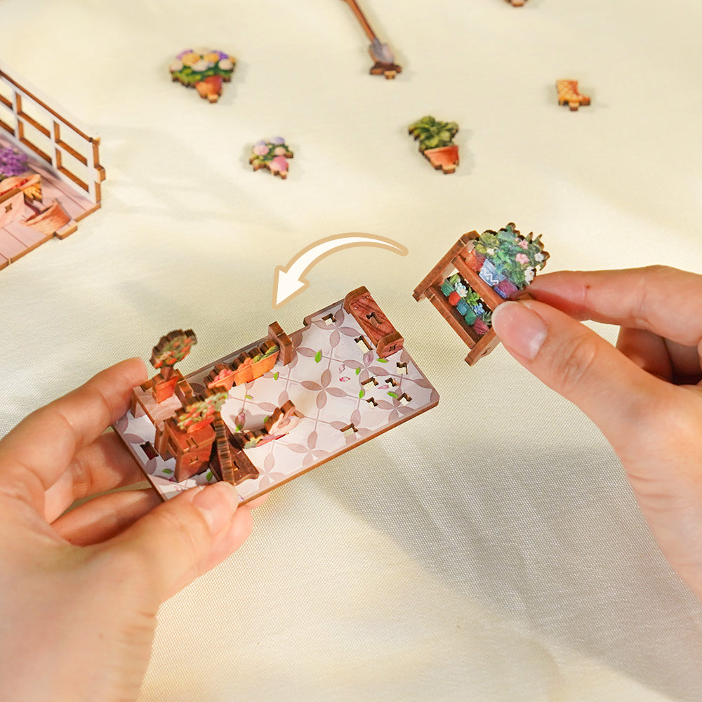 NEW! | Greenhouse | Mini Book Nook