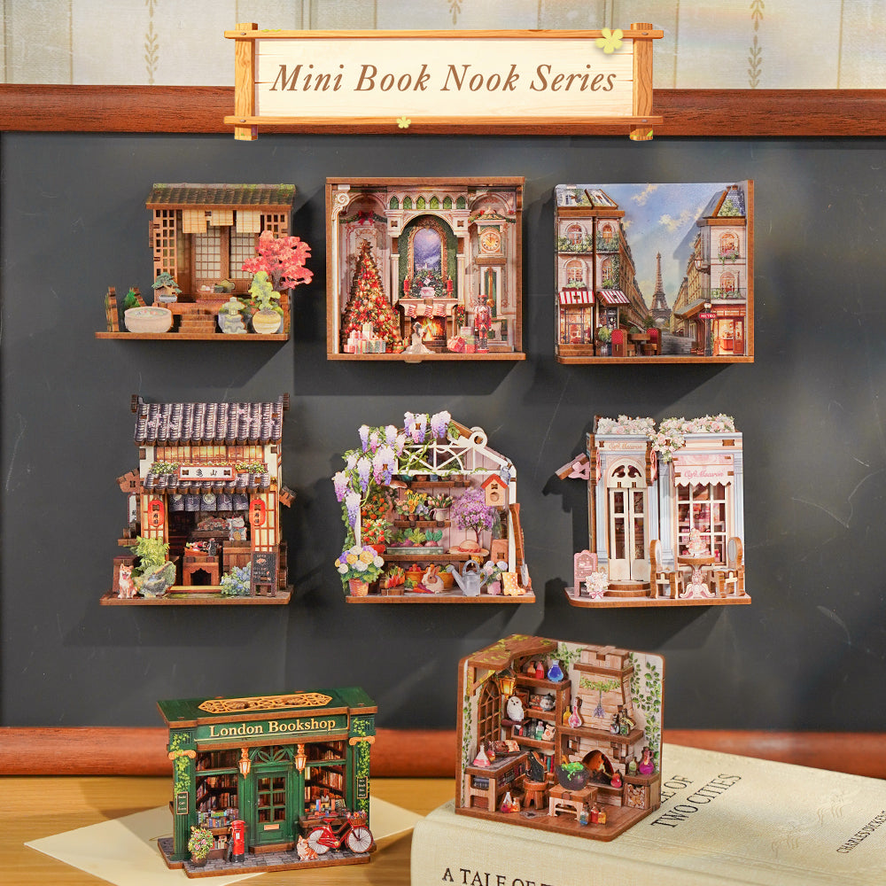 NEW! | Greenhouse | Mini Book Nook
