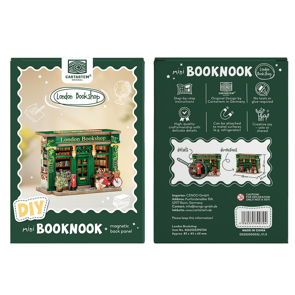 NEW! | London Bookshop | Mini Book Nook