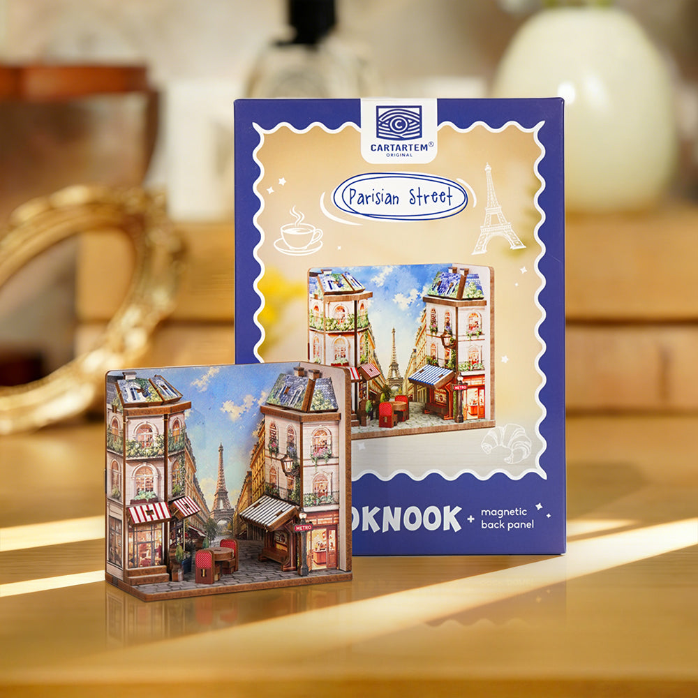 NEW! | Parisian Street | Mini Book Nook