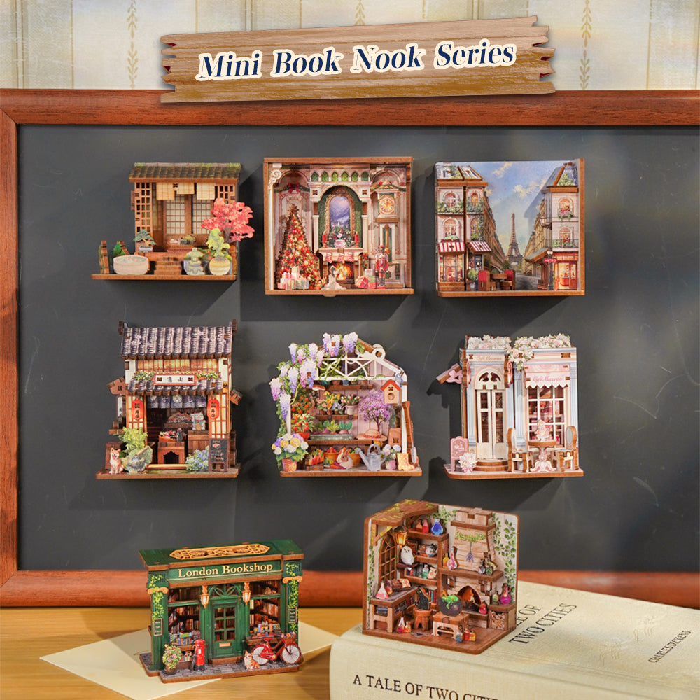 NEW! | Japanese Sushi | Mini Book Nook