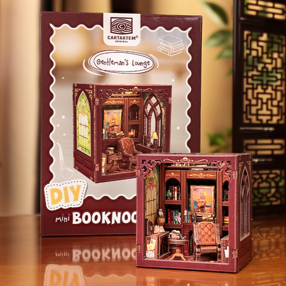 Gentlemans Lounge  | Mini Book Nook