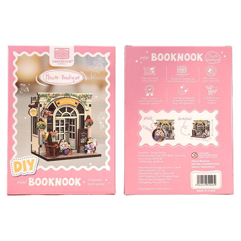 Flower Boutique | Mini Book Nook