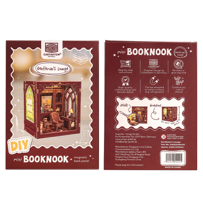 Gentlemans Lounge  | Mini Book Nook