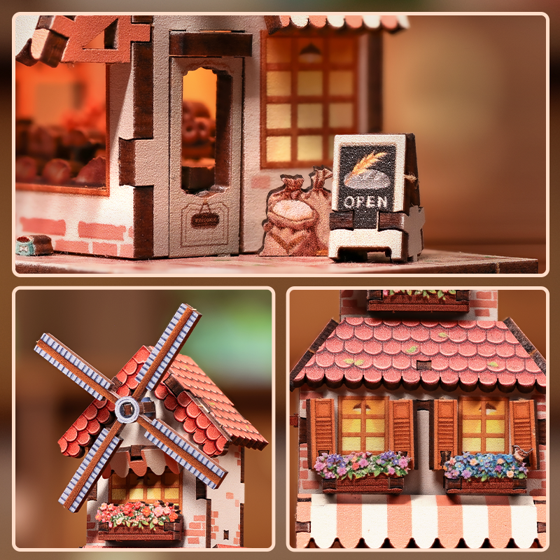 Mill Bakery | Mini Book Nook