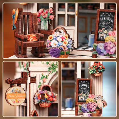 Flower Boutique | Mini Book Nook