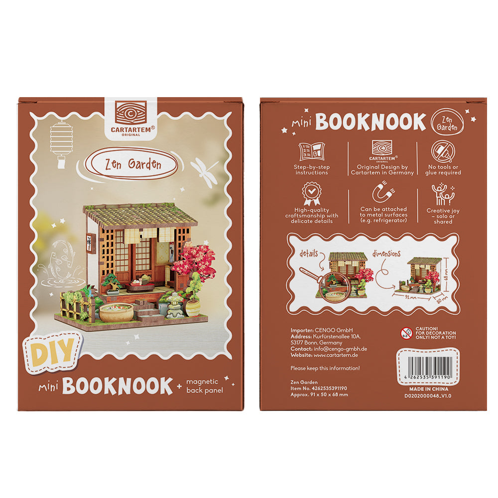 NEW! | Zen Garden | Mini Book Nook