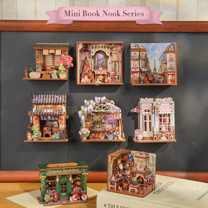 NEW! | Café Macaron | Mini Book Nook