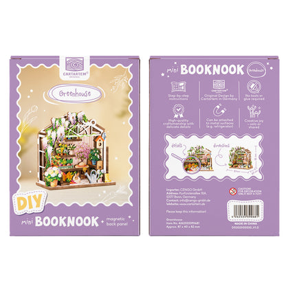 NEW! | Greenhouse | Mini Book Nook