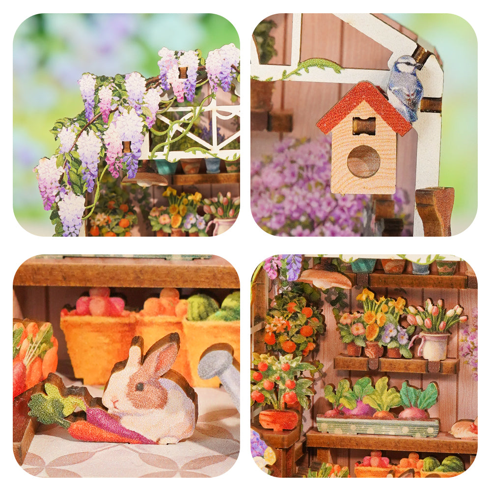 NEW! | Greenhouse | Mini Book Nook