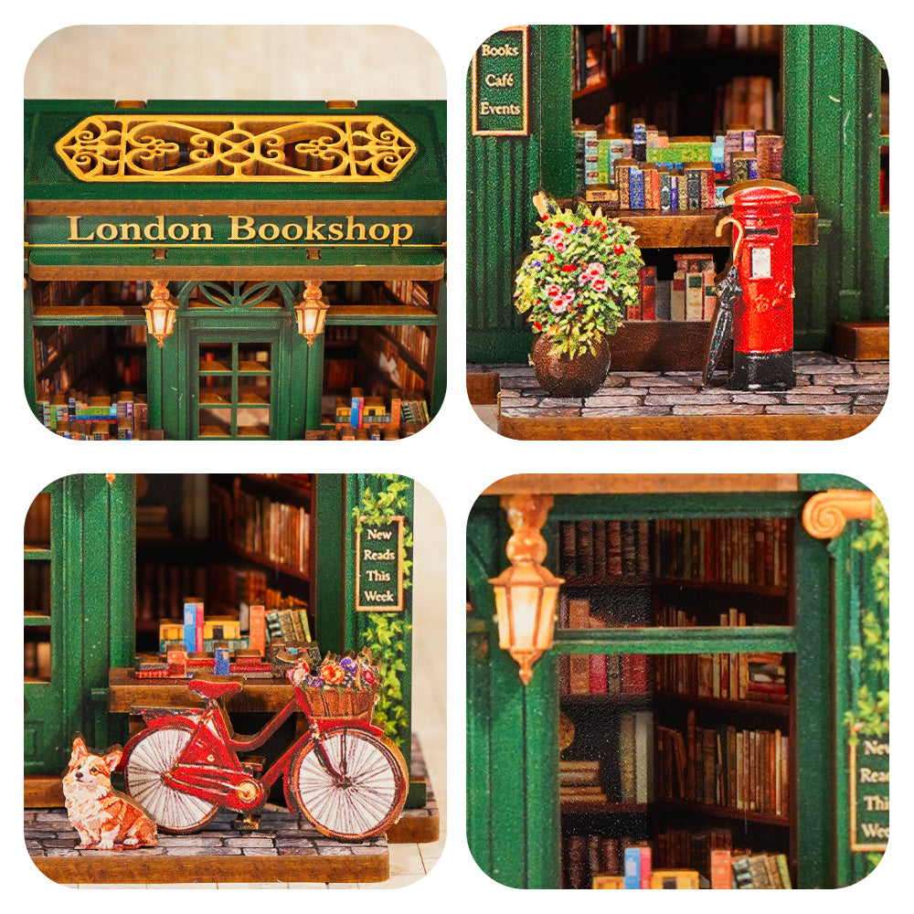 NEW! | London Bookshop | Mini Book Nook