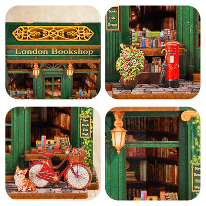 NEW! | London Bookshop | Mini Book Nook