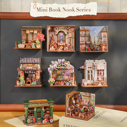 NEW! | Parisian Street | Mini Book Nook