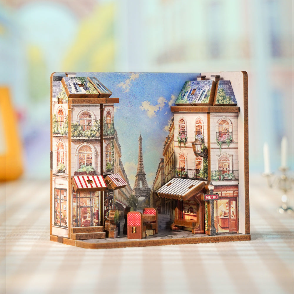NEW! | Parisian Street | Mini Book Nook