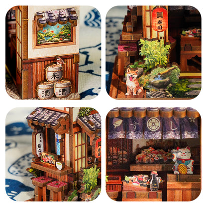 NEW! | Japanese Sushi | Mini Book Nook