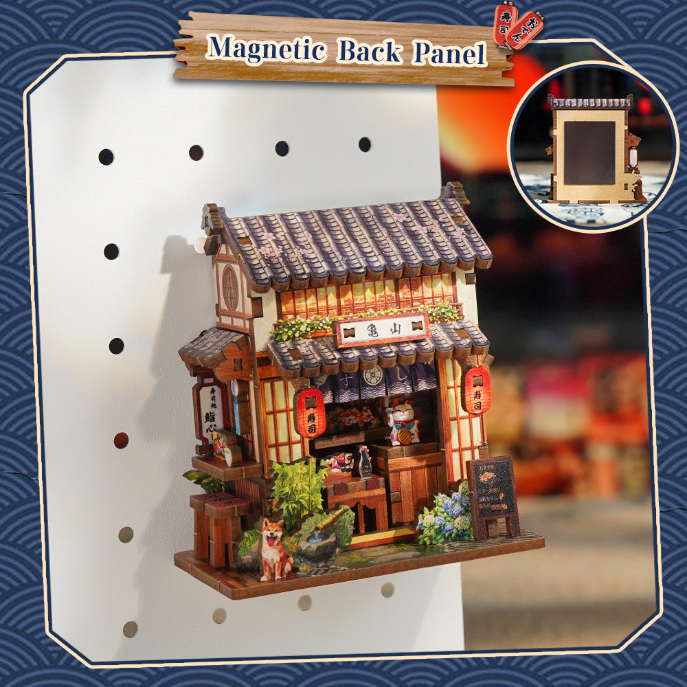 NEW! | Japanese Sushi | Mini Book Nook