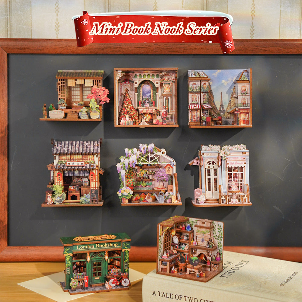 NEW! | Nutcracker | Mini Book Nook | Limited Edition