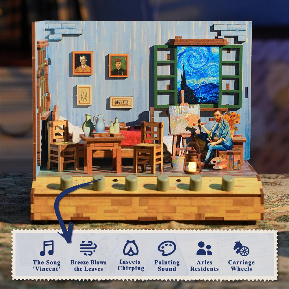 Vincent's Bedroom | Tonecheer